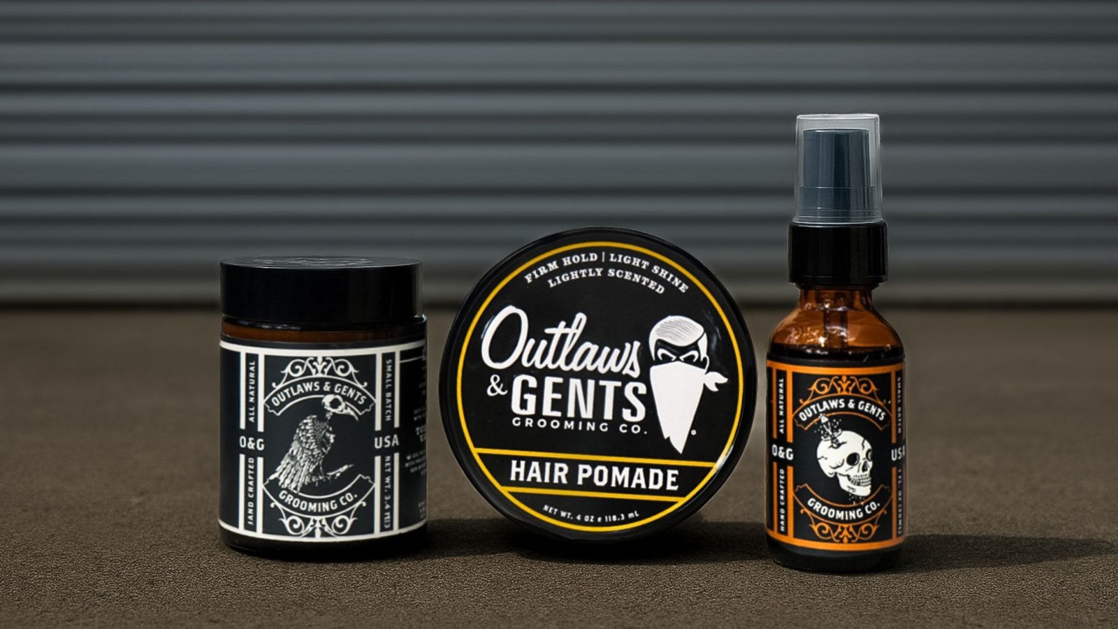 Outlaws & Gents Essentials Grooming Kit